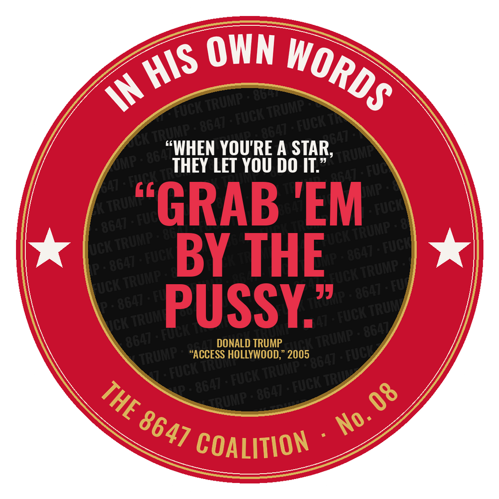 "In his own words" sticker set