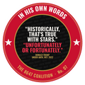 "In his own words" sticker set