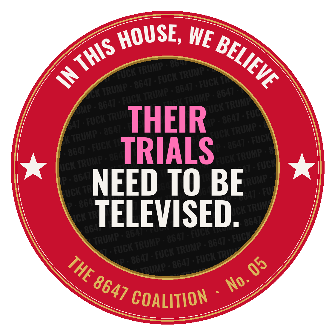 The beliefs sticker set