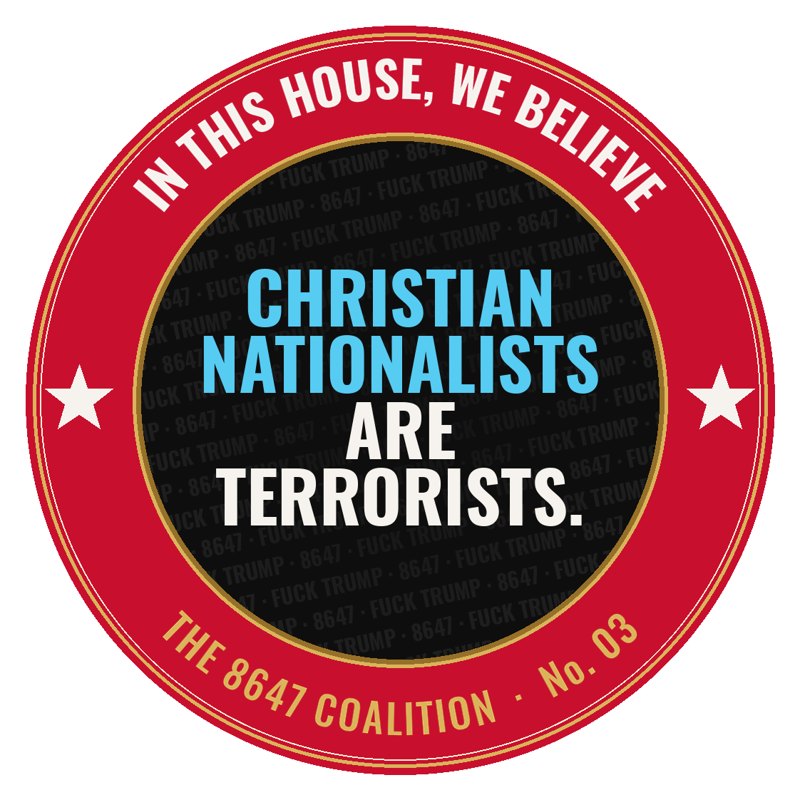 The beliefs sticker set