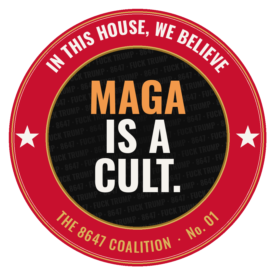 The beliefs sticker set