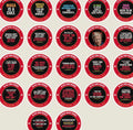 The full 22 sticker set