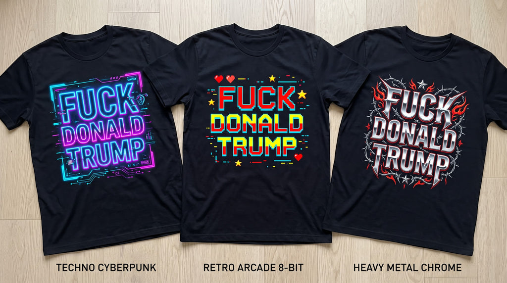100% Cotton Fuck Donald Trump T-Shirts