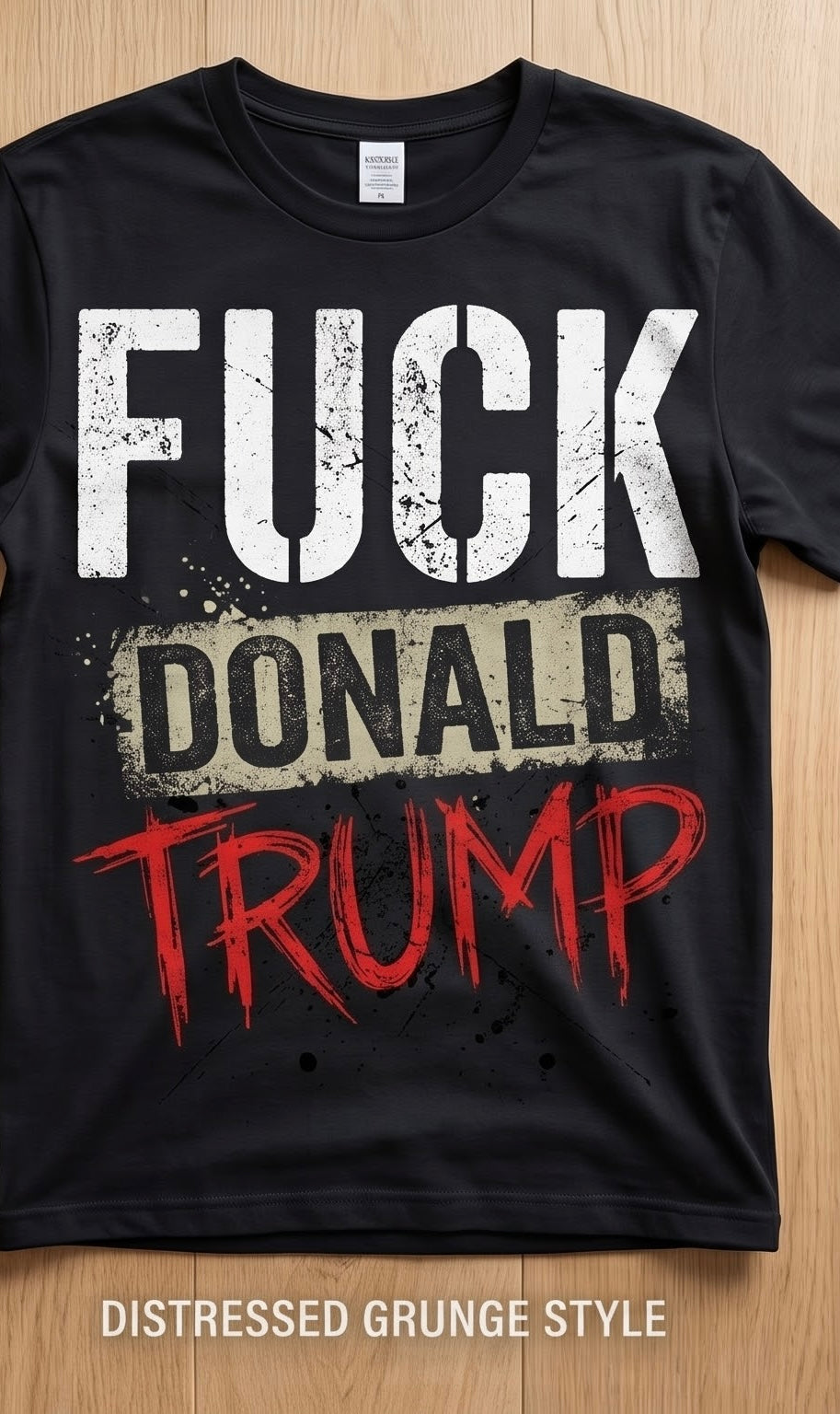 100% Cotton Fuck Donald Trump T-Shirts